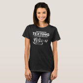 T-shirt Morse Code Keyer Original Texting Ham Radio (Devant entier)