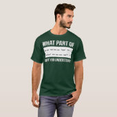 T-shirt Morse Code Shortwave Ham Radio (Devant entier)