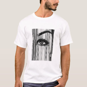 T-shirt : "Morse Code Visage Tee"