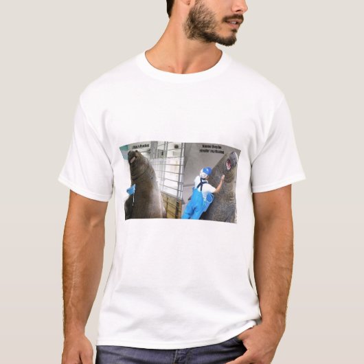 T-shirt Morse drôle (Devant)