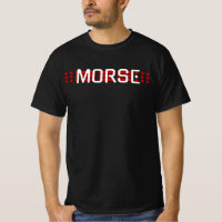 MORSE SOS - Design de code de signal rouge
