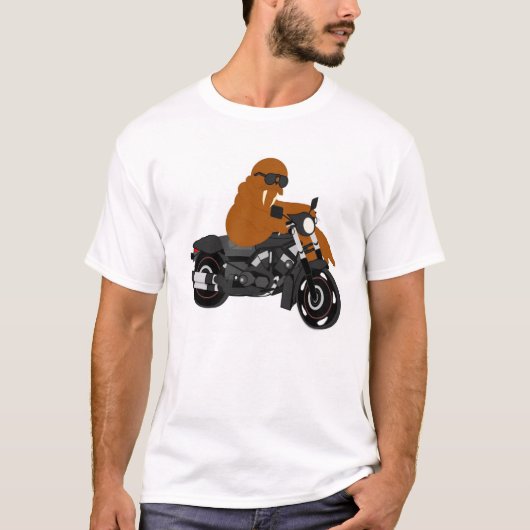 T-shirt Morse sur un Davison (Devant)