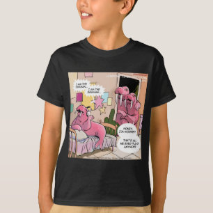T-shirt Morse Walrus Parents Inquiets Drôle