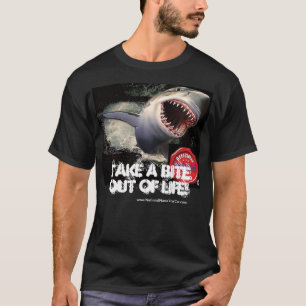 T-shirt Morsure de requin