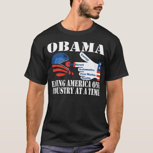 T-shirt Morsures d'Obama (Devant)