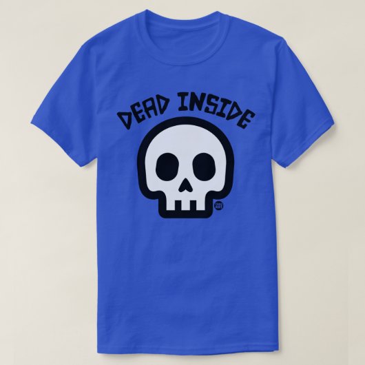 T-SHIRT MORT À L'INTÉRIEUR (Design devant)