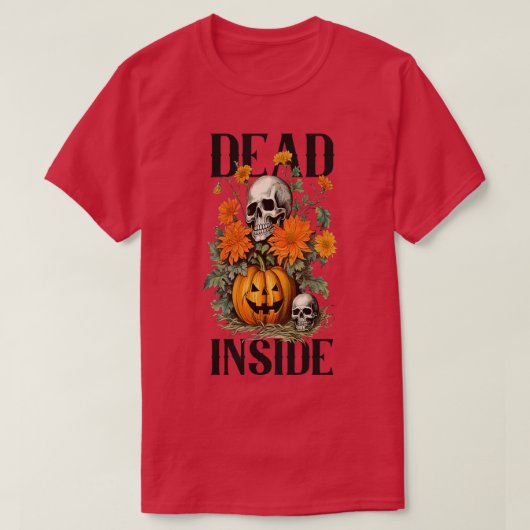 T-shirt Mort à l'intérieur (Design devant)