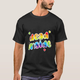 T-shirt Mort à l'intérieur de l'Humour foncé mignon Goth a