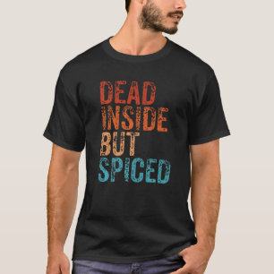 T-shirt Mort à l'intérieur mais épicé mignon automne Citro