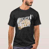 T-shirt mort avant café décaf (Devant)
