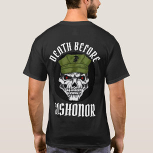 T-SHIRT MORT AVANT DÉHONNEUR