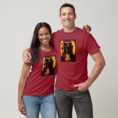 T-shirt mort de célébrité de scène (Unisexe)