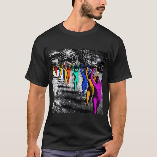 T-shirt Mort d'une fille de fête (Devant)