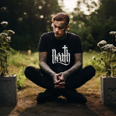 T-shirt Mort gothique