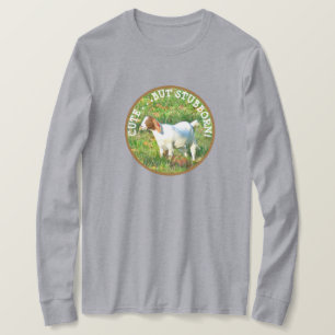 T-SHIRT "MORT MAIS STUBBNÉ"/CHÈQUE BÉBÉ"