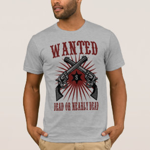 T-shirt Mort Recherché ou presque complètement