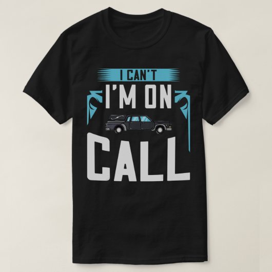 T-shirt Mortician Funeral Director Gift Cemetery Embalmer  (Design devant)