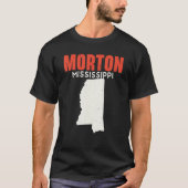 T-shirt Morton Mississippi USA State America Travel Missis (Devant)