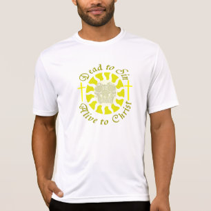 T-shirt Morts à sin - vivant au Christ : 6h11 de Romains