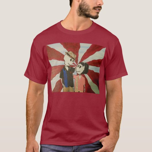 T-shirt Morts et dans l'amour (Devant)