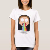 T-shirt Morty Goodbye Moonmen Citation Graphique (Devant)