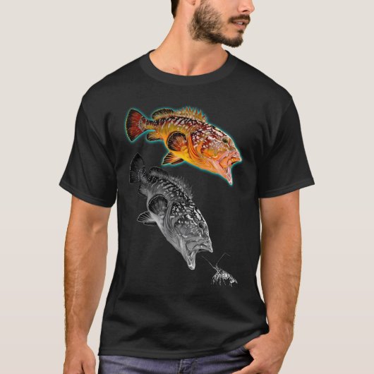 T-shirt Morue de roche (Devant)