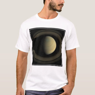 T-shirt Mosaïque De La Planète Saturne Et Ses Principaux A