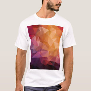 T-shirt Mosaïque du triangle : Vintage foncé