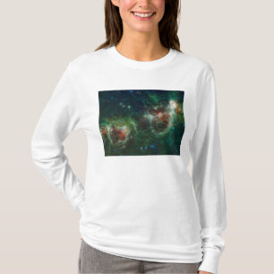 T-shirt Mosaïque infrarouge du Coeur et de la Soul nebulae