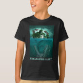 T-shirt Mosasaurus Alert! Jurassic World Dino (Devant)