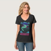 T-shirt Mosasaurus Dino Paléontologue Dinosaure (Devant entier)