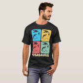 T-shirt Mosasaurus Dino Prehistoric Dinosaur (Devant entier)