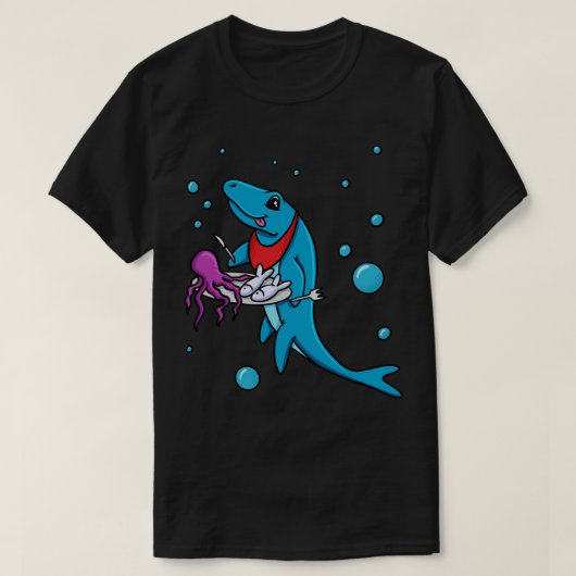 T-shirt Mosasaurus Manger (Design devant)