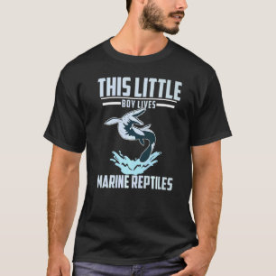 T-shirt Mosasaurus Préhistorique Ce Petit Garçon Vit Marin