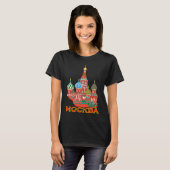 T-shirt Moscou Mockba Moscou (Devant entier)