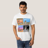 T-shirt Mose Goes Walkies Color Tee (Devant entier)