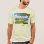 T-shirt Moselle Loop Trittenheim Panorama Allemagne Souven (Devant)