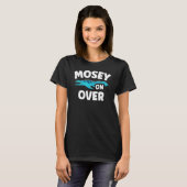 T-shirt Mosey Sur Mosasaurus Dinosaur Future Paleontol (Devant entier)