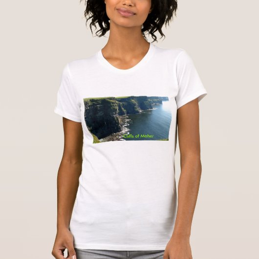 T-shirt MOSMoher8722, falaises de Moher (Devant)