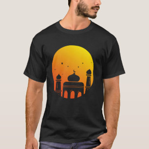 T-shirt Mosquée Art Islamique Ramadan Conception De L'Aïd 