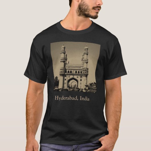 T-shirt Mosquée Charminar (Devant)