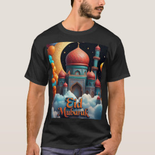 T-shirt Mosquée de l'Aïd Moubarak avec maillot de bain pou