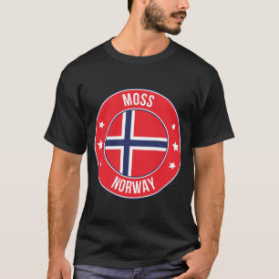 T-shirt Moss, ville de Norvège