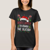 T-shirt Most Likely To Crahe Sleigh Family Christmas Match (Devant)