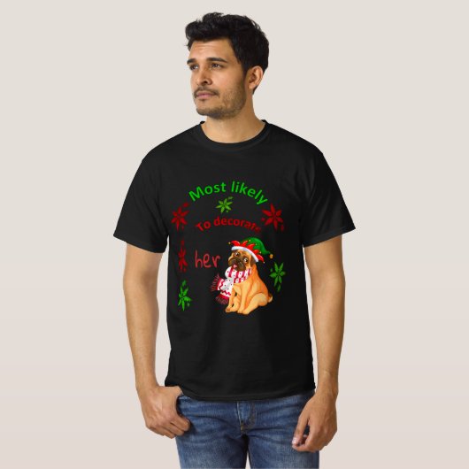 T-shirt most likely to decorate her dog (Devant entier)