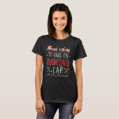 T-shirt Most Likely To Fart On Santa's Lap Family Matching (Devant entier)