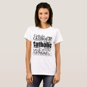T-shirt Mot catholique (Devant entier)
