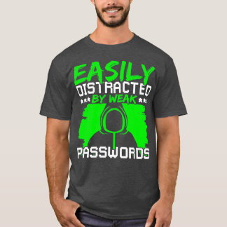 T-shirt Mot de passe de piratage éthique de la cybersécuri