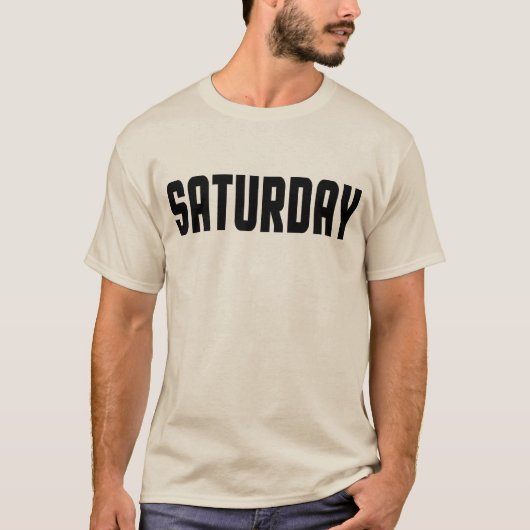 T-shirt Mot du samedi (Devant)