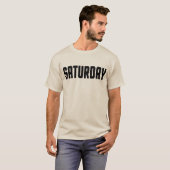 T-shirt Mot du samedi (Devant entier)